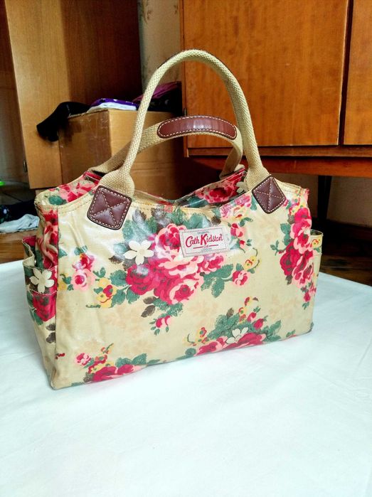Cath Kidston Сумка шопер мала, PVC/бавовна, 35 х 13 х 21 см