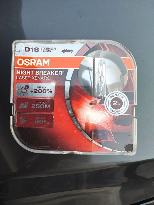 Nowe Osram D1S xenony night breaker laser xenarc
