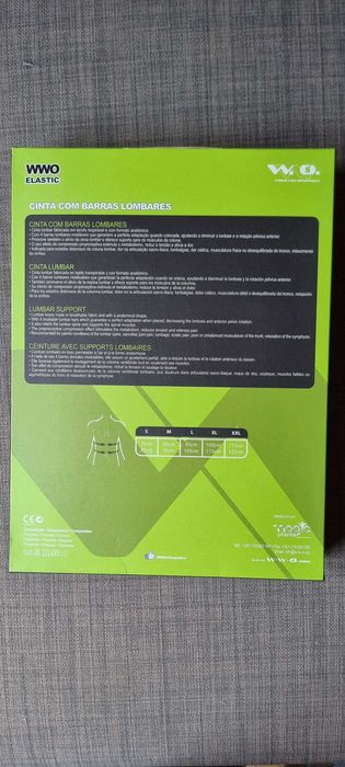 Cinta com barras lombares - World Wide Ortopedics