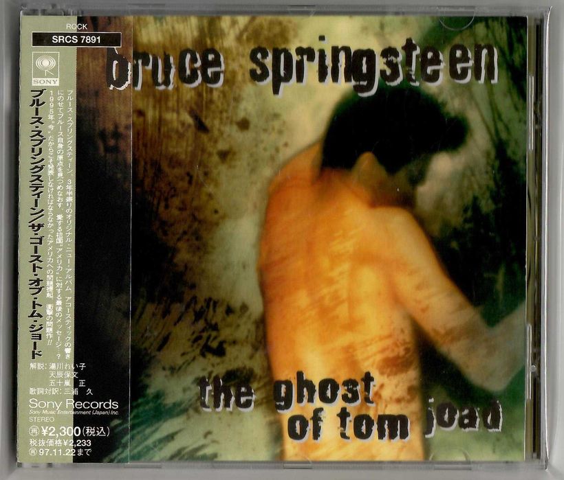 Bruce Springsteen - The Ghost Of Tom Joad - CD OBI JAPAN