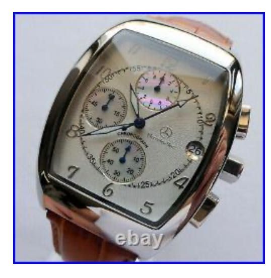 Relogio homem Mercedes Benz Classic Collection Car