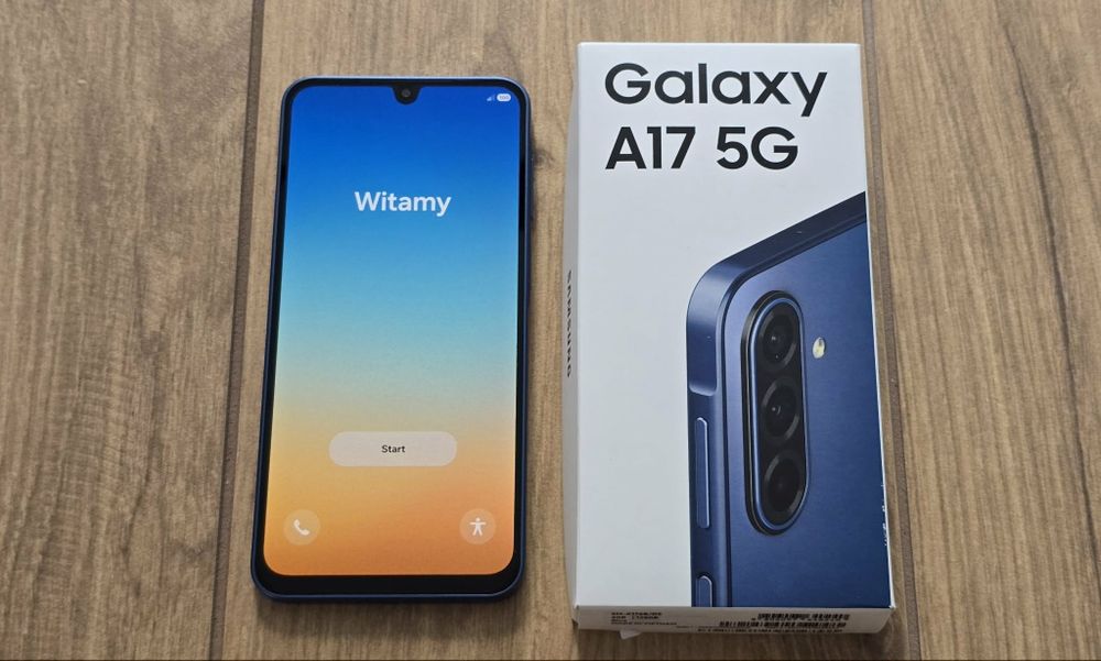 Samsung Galaxy A17 5G 4/128GB niebieski, gwarancja