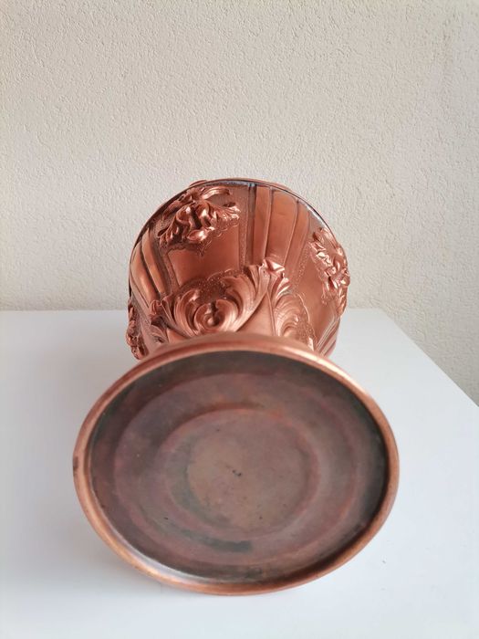 Jarrão em cobre (para flores)