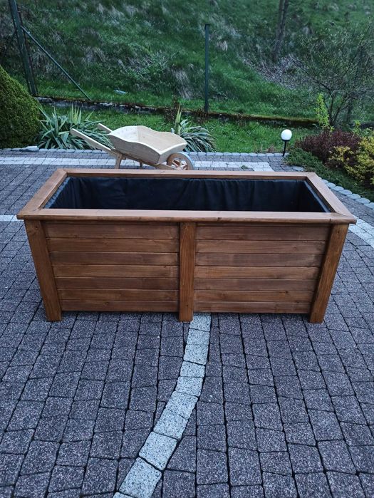 Donice doniczki drewniane, donice na wymiar