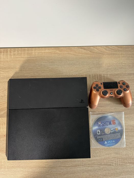 Console PlayStation 4 Fat 500Go Édition Limitée Metal Gear Solid V, Rouge