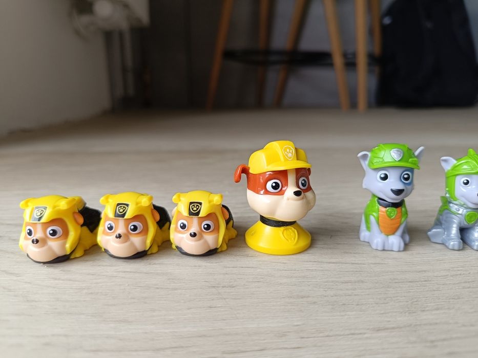 17 sztuk figurki psi patrol