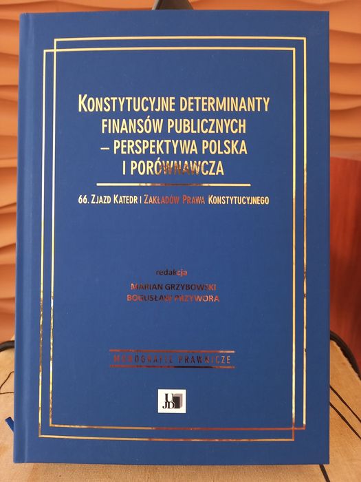 Książka monografia prawnicza