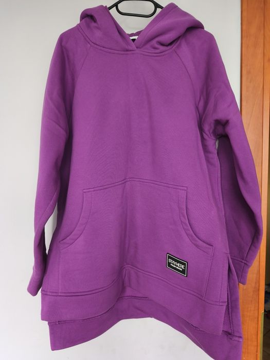 Ocieplana bluza z kapturem Stay Here