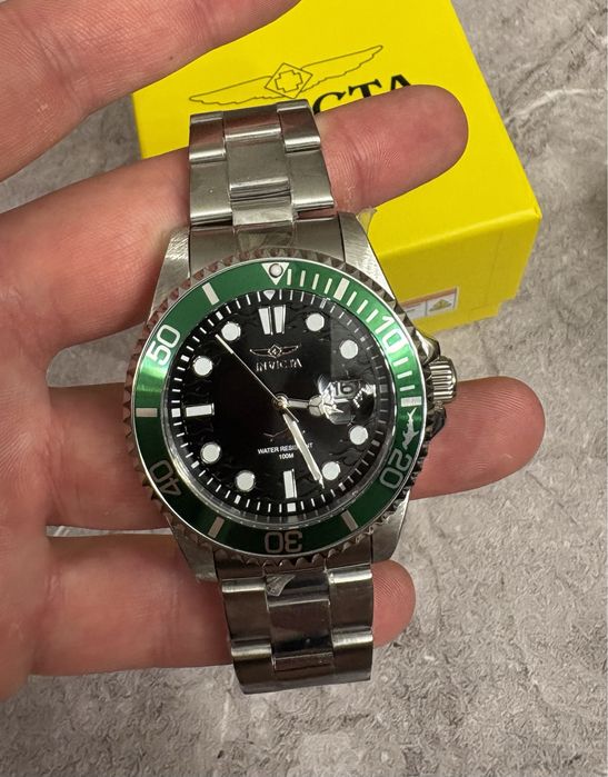 Оригінал чоловічий годинник Invicta Pro Diver Men's Watch - 43mm