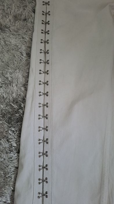 Spodnie  rozpinane z boku Topshop damskie rozm. S, M