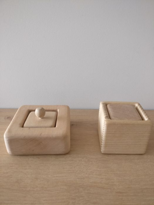 Дерев'яні іграшки-вкладиші Монтесорі