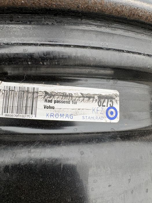 Felgi stalowe 16” 5x108 ET 50  Ford Volvo