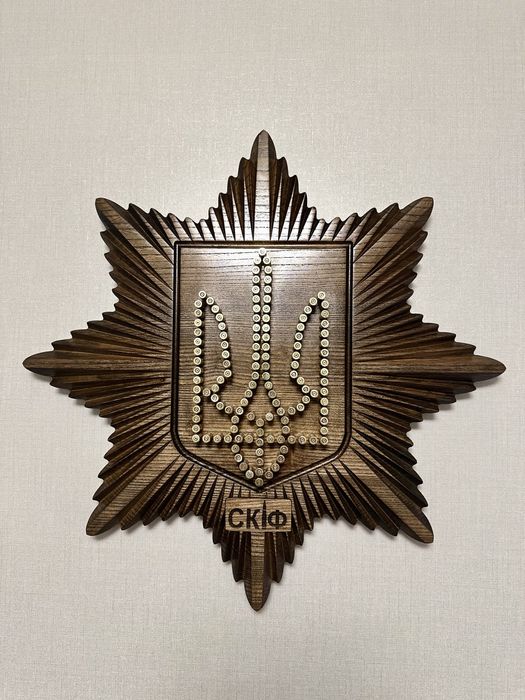 Панно з гербом із гільз Патріотичний подарунок