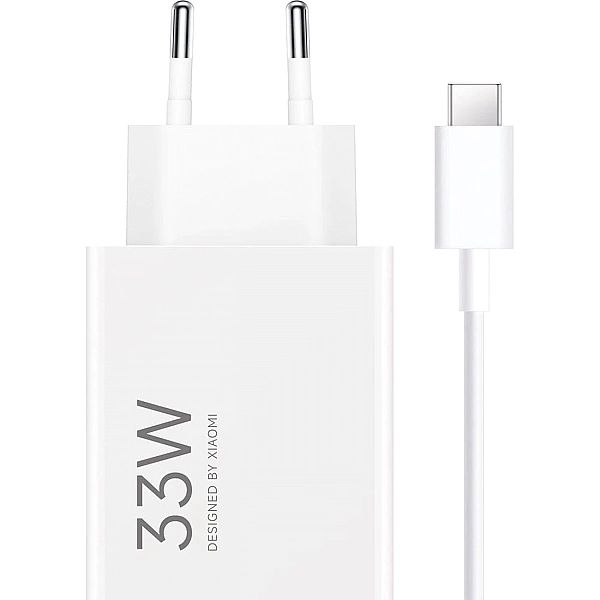 Ładowarka sieciowa Xiaomi MDY-16-EF 1xUSB-A 33W z kablem USB-C 3A - bi
