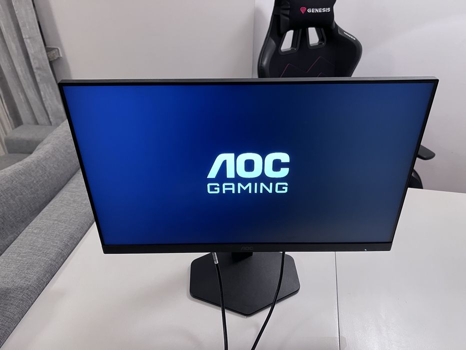 2 Monitora AOC G4 24G4X 23.8" 1920x1080px IPS 180Hz 0.5 ms