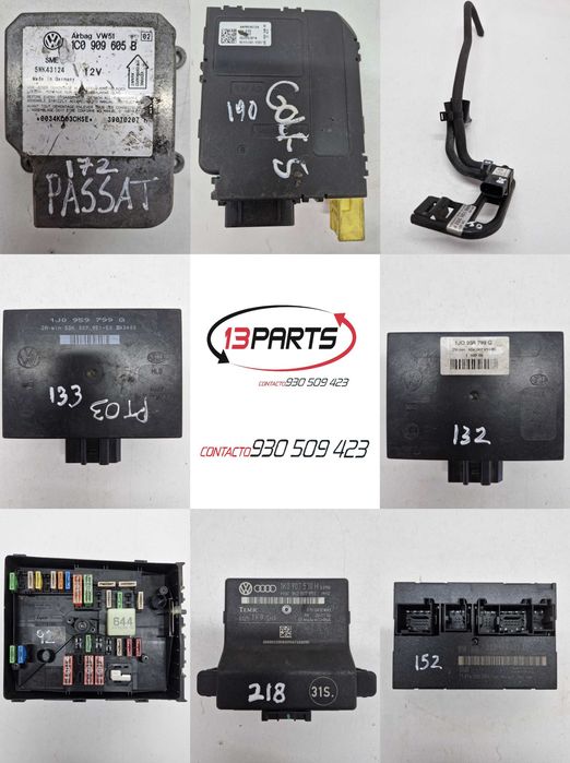 Diversos Modulos Eletronicos Caixas Fusiveis Seat