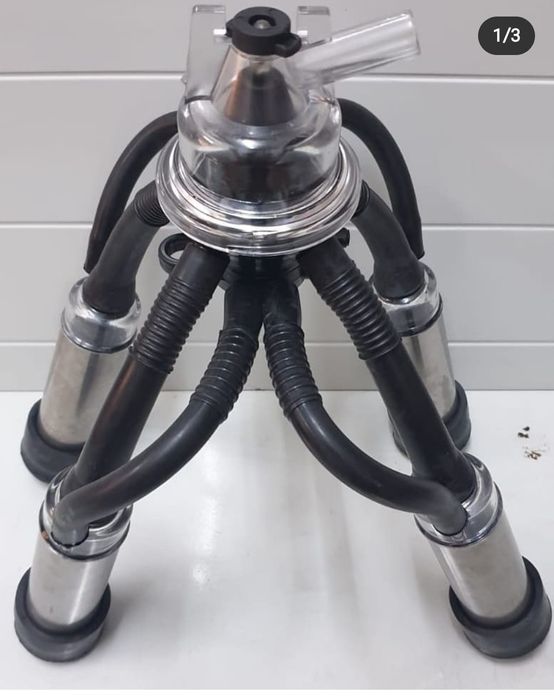 Стакани нержавіючі для доїльного апарату Меласті, доильные стаканы