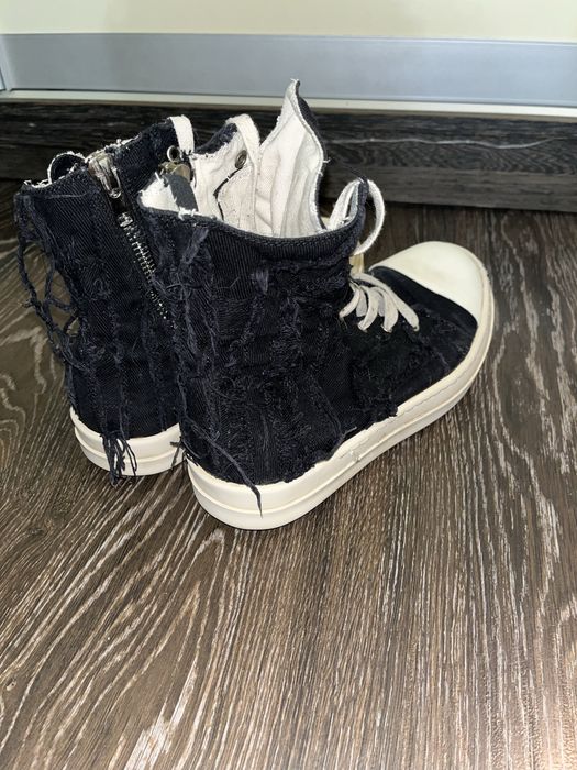 Rick owens ramones distressed