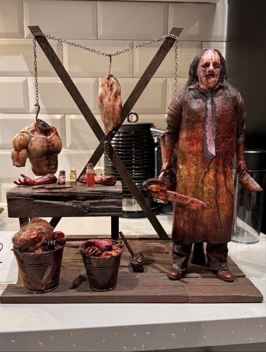 Leatherface netflix 1/6 hot toys/sideshow