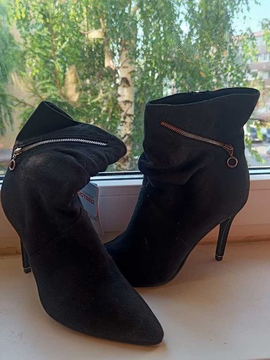 Buty damskie tamaris botki szpilki nowe nieużywane