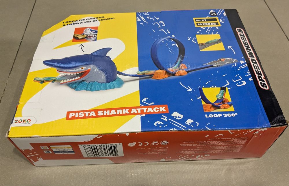 Pista Shark Attack - NOVO e SELADO