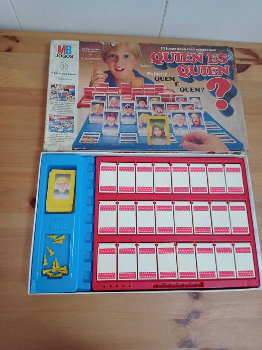 Jogo "Quem é quem" - edição anos 80