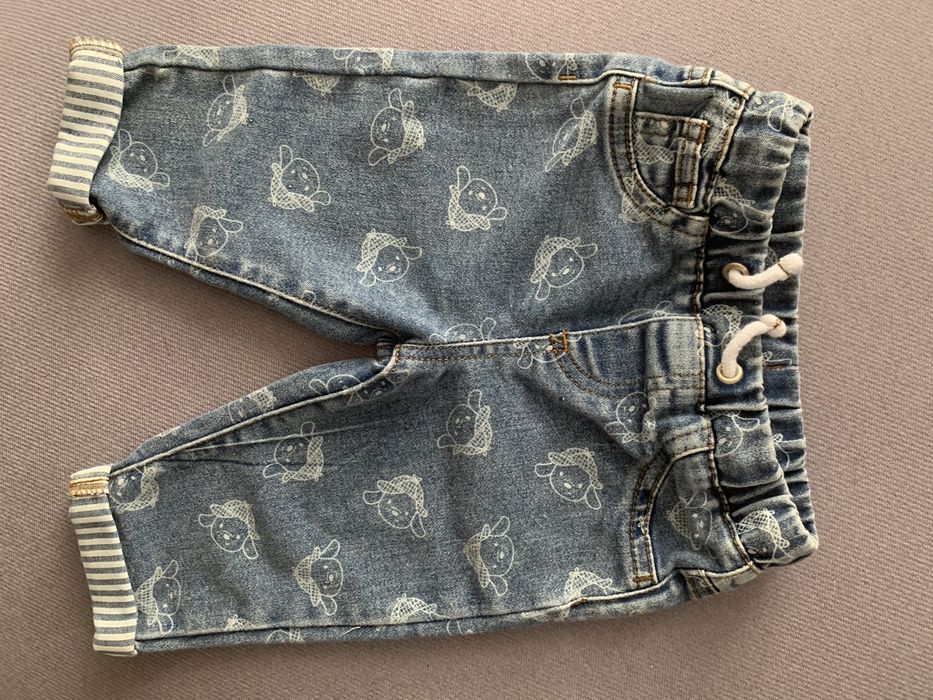 Spodenki jeansowe 74