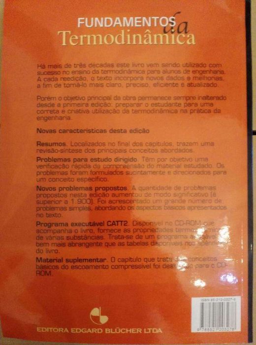 Fundamentos de Termodinamica 6º Edição