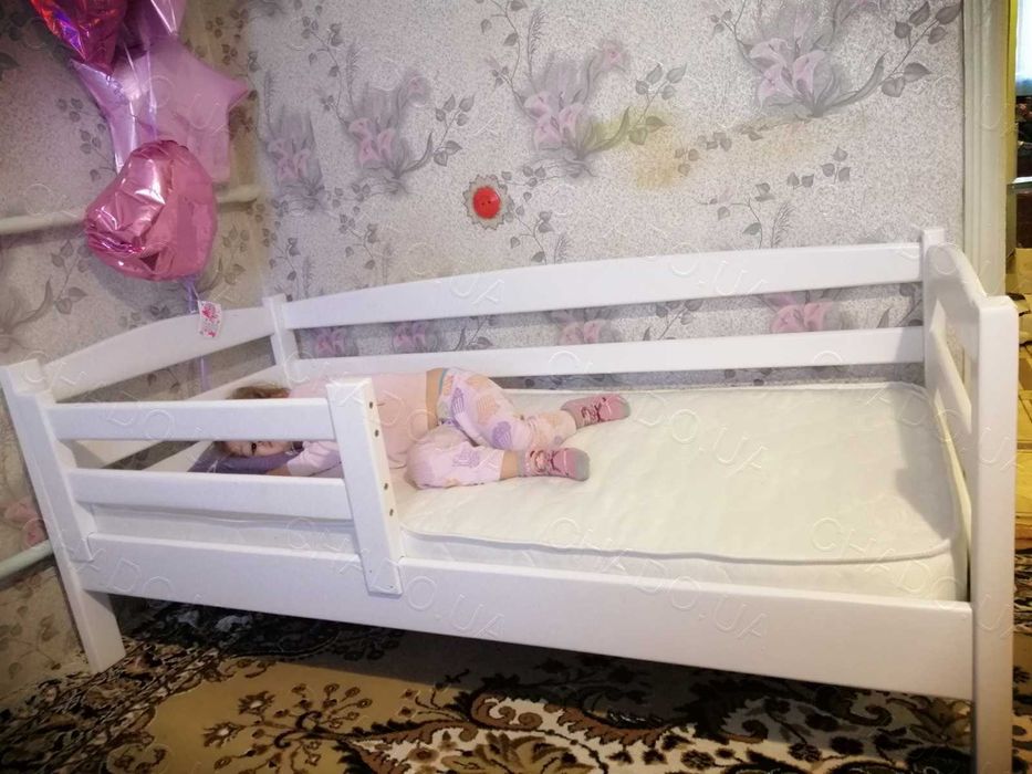 Дитяче ліжко Фіона Дерево БУК, детская кровать Колір Білий