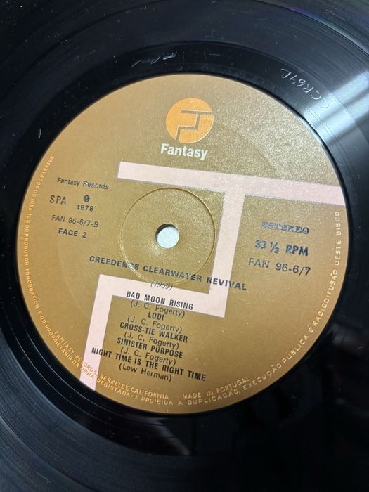 Vinil Duplo CCR – Creedence Clearwater Revival (1969/1978) | Edição PT
