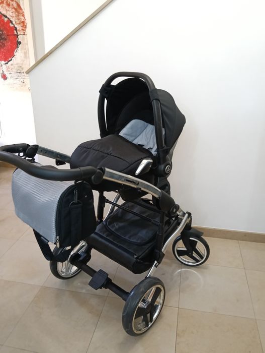 carrinho de bebé trio 3 em 1 alcofa ovo  cadeira auto carrinho completo passeio