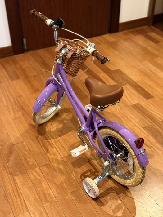 Bicicleta de criança vintage roda 14 polegadas
