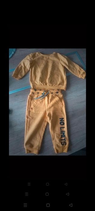 Zestaw spodnie i bluza 80-86