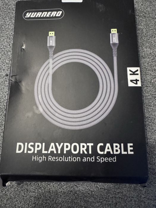 kabel Yurnero DisplayPort 4K UHD.