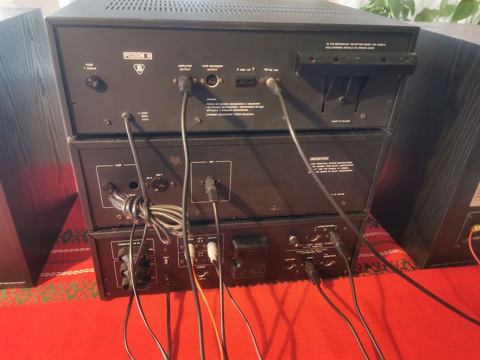 Wieża Unitra EMERSON WS 403, TSH 113, MSH 101 Super Stan Diora Radmor