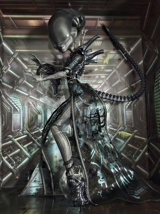 Skullector Monster High Alien doll