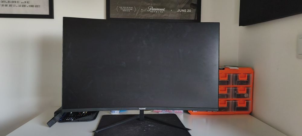 Monitor curvo 27 polegadas gawfolk