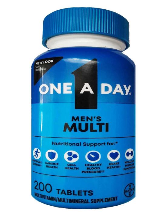 Витамины для мужчин, США 200 таблеток