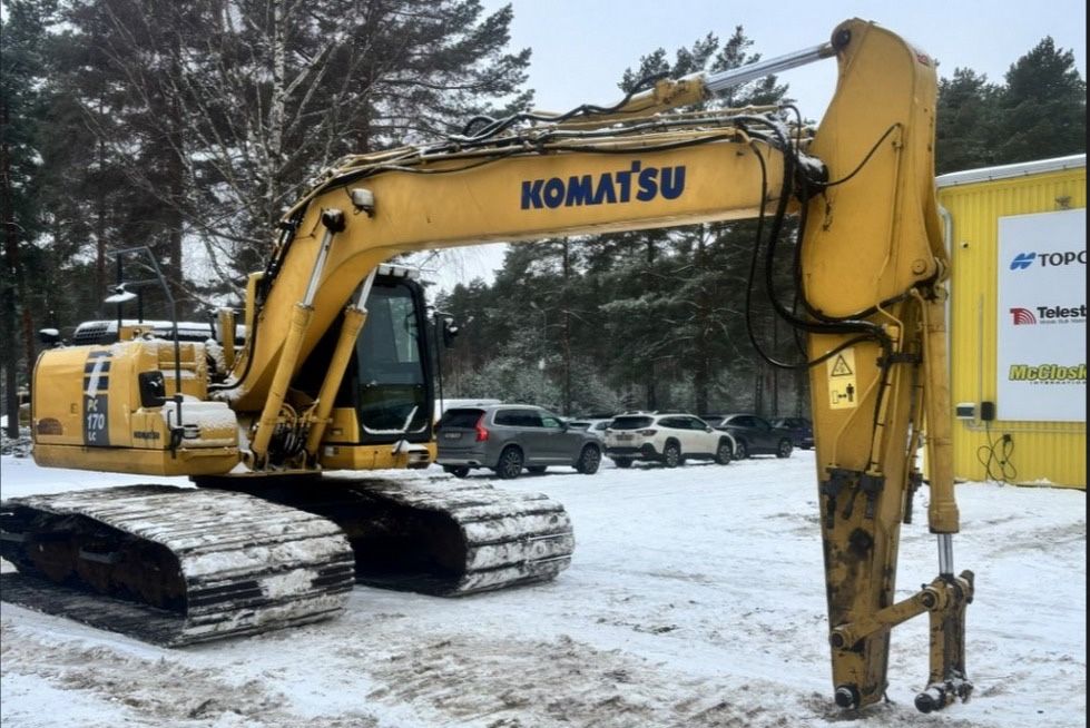 Болотный экскаватор  Komatsu Pc 170 bogmaster