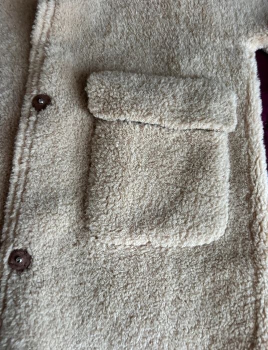 Kożuszek kożuch Mango dwustronny rozmiar 34 xs