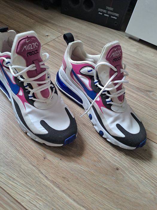 Nike Sneakersy Air Max 270 React róż 38.5