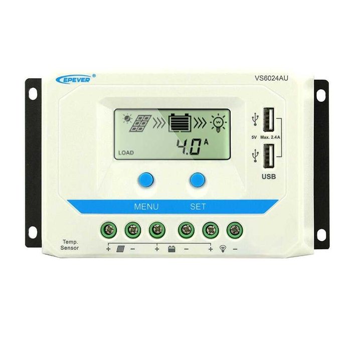 Сонячний зарядний пристрій Epever 60A 12v/24v/36v/48v