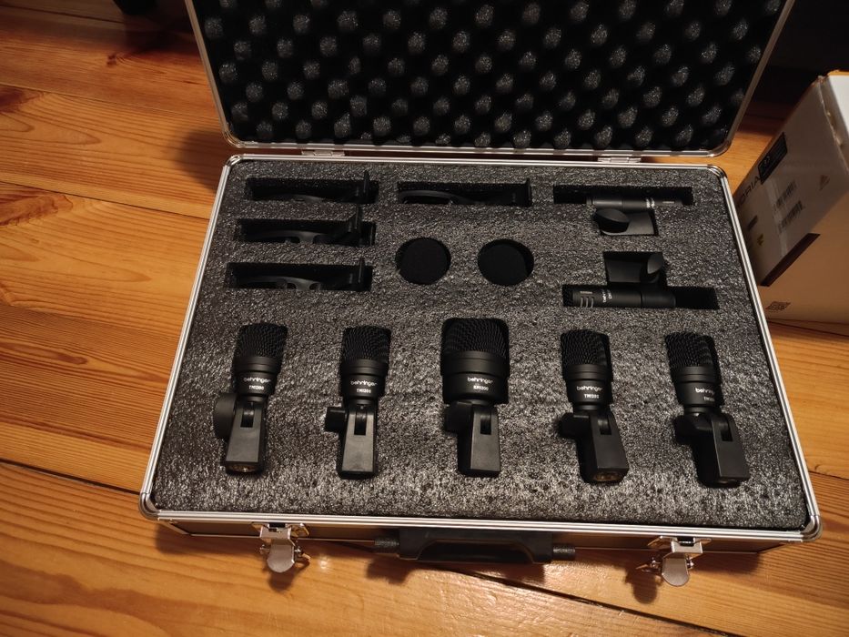 Zestaw do nagrywania perkusji Behringer