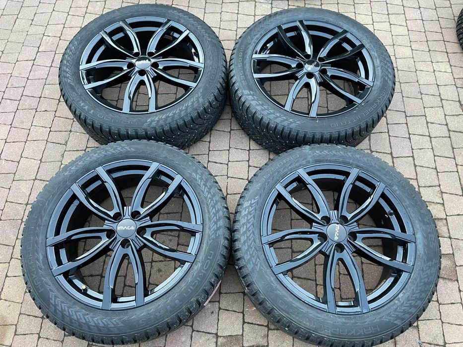 3614. Alufelgi 19" koła letnie Jaecoo 7 czarne 5x108 235/50/19 Continental 6.5mm 2024r