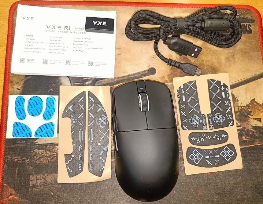 VXE R1 Pro Max rato gaming