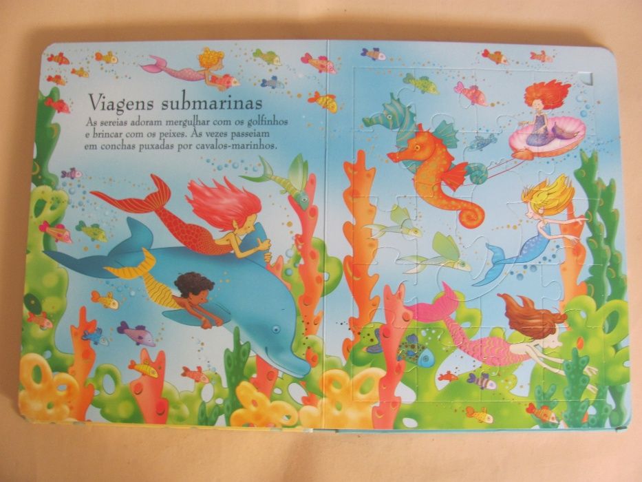 Sereias - Livro em Puzzle