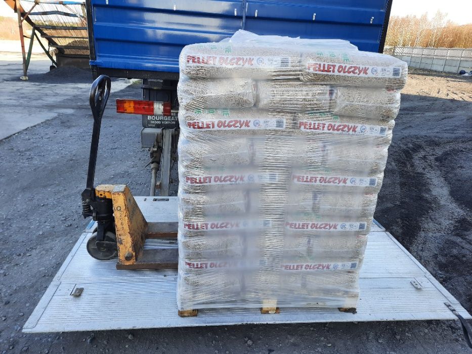 Pellet Pelet Olczyk 2330zł/t Zapewniamy Transport HDS Winda!