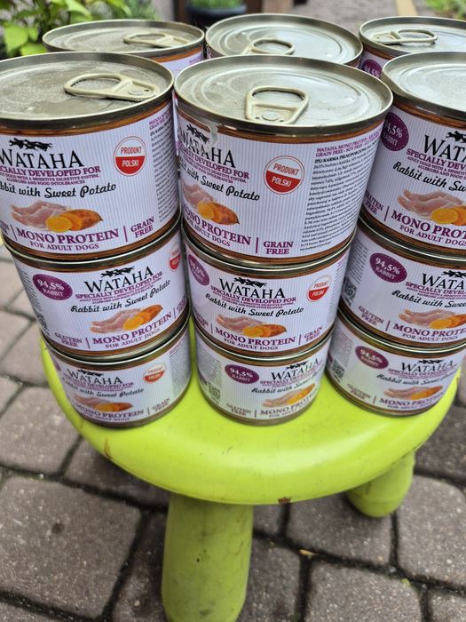 Wataha Mono Protein królik z batatami 185 g. -19 szt.