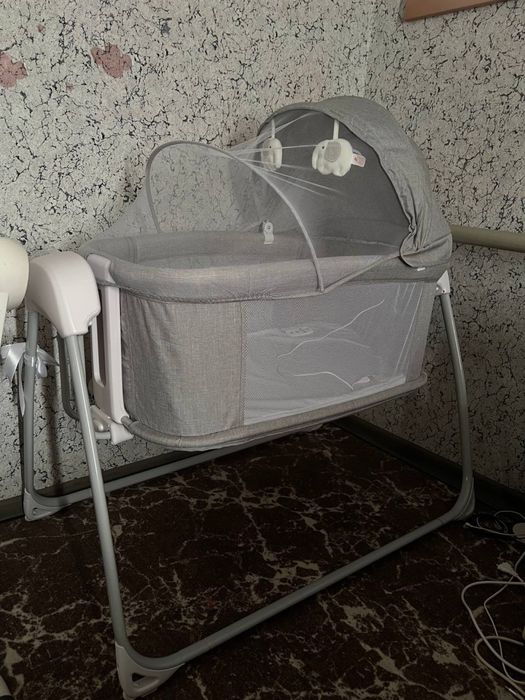 Ліжечко-люлька Mastela приставна 3в1