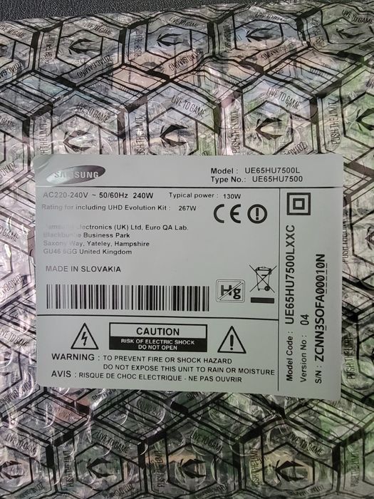 Placas e Fonte Samsung UE65HU7500